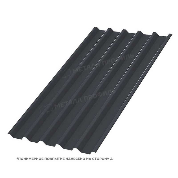 Профлист Металл-Профиль С-44 NormanMP 0.5 мм RAL 7024 Серый графит
